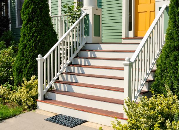Step Railing Installation